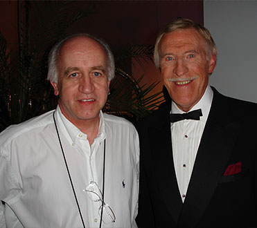 Director Brian Watson with Bruce Forsyth
