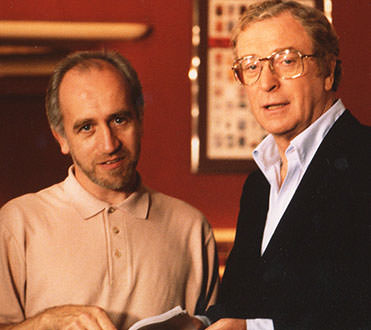 UK Director Brian Watson with Michael Caine