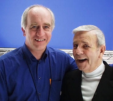 UK Director Brian Watson with Norman Wisdom