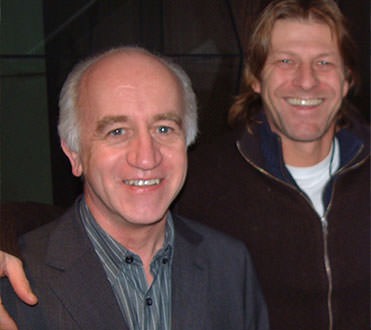 UK Director Brian Watson with Sean Bean